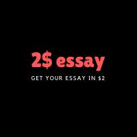 2 Dollar Essay